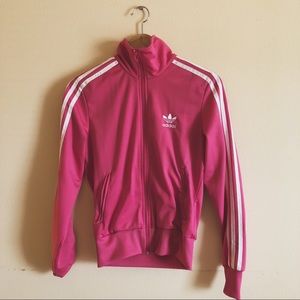ADIDAS Pink Warmup Jacket